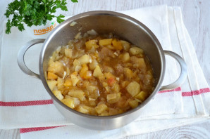 Яблочный соус к мясу - фото шаг 7