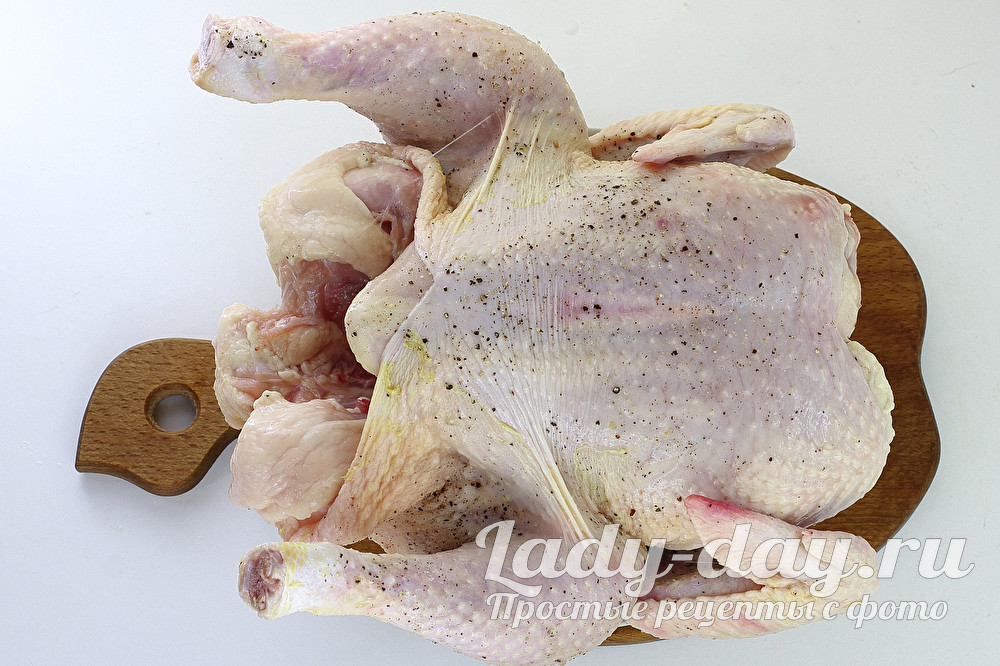 натереть специями