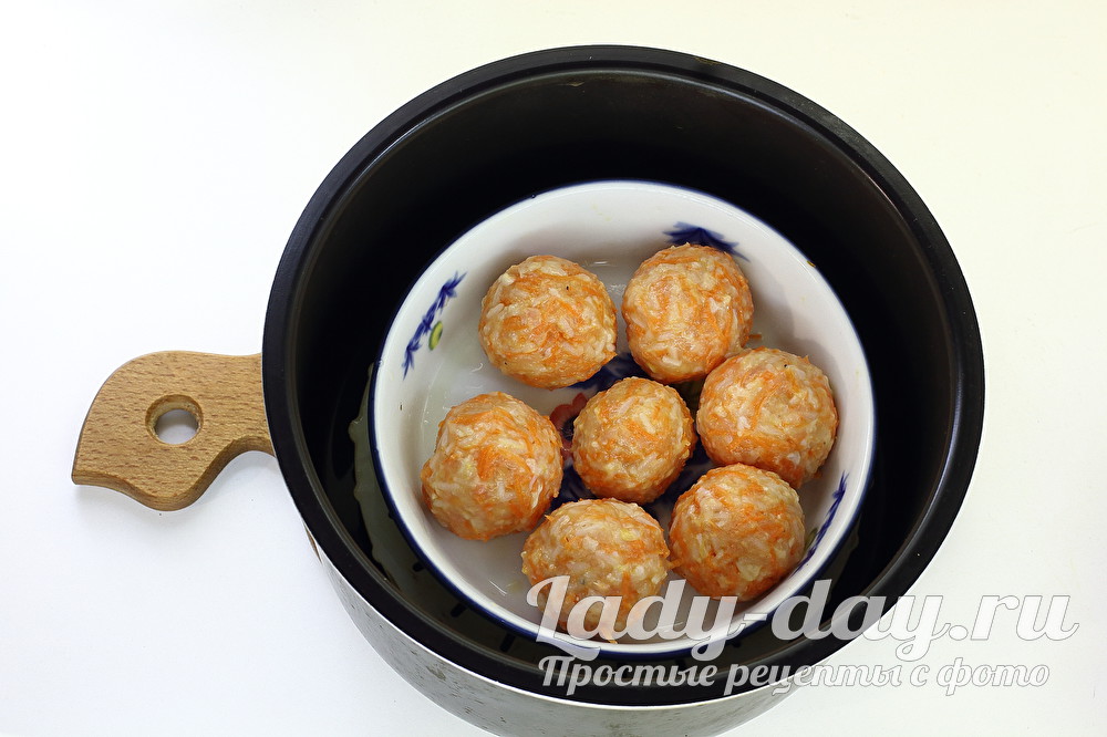 тефтели в пароварке