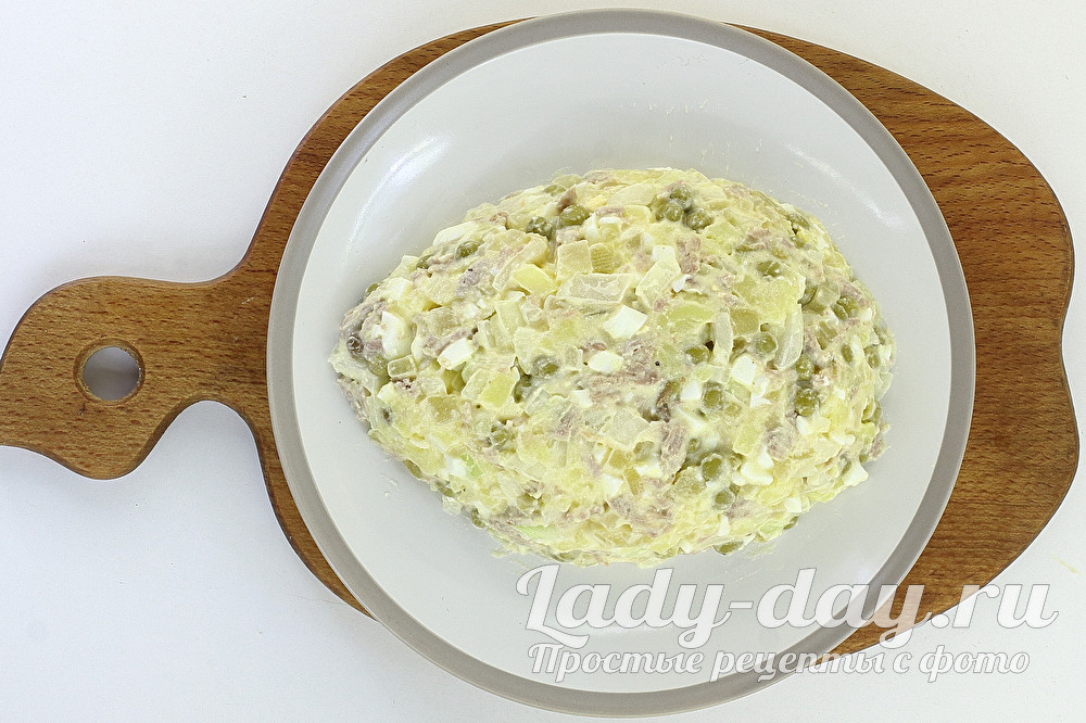 формируем салат крыса