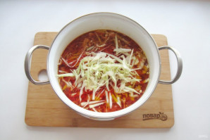 Борщ московский - фото шаг 10