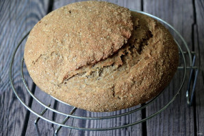 Цельнозерновой хлеб на закваске - фото шаг 13