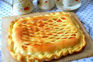 Дрожжевой пирог с морковью - фото шаг 16