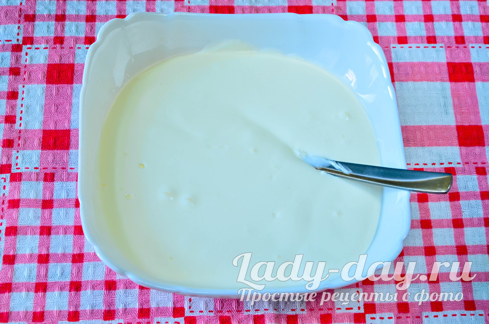 сметана с содой