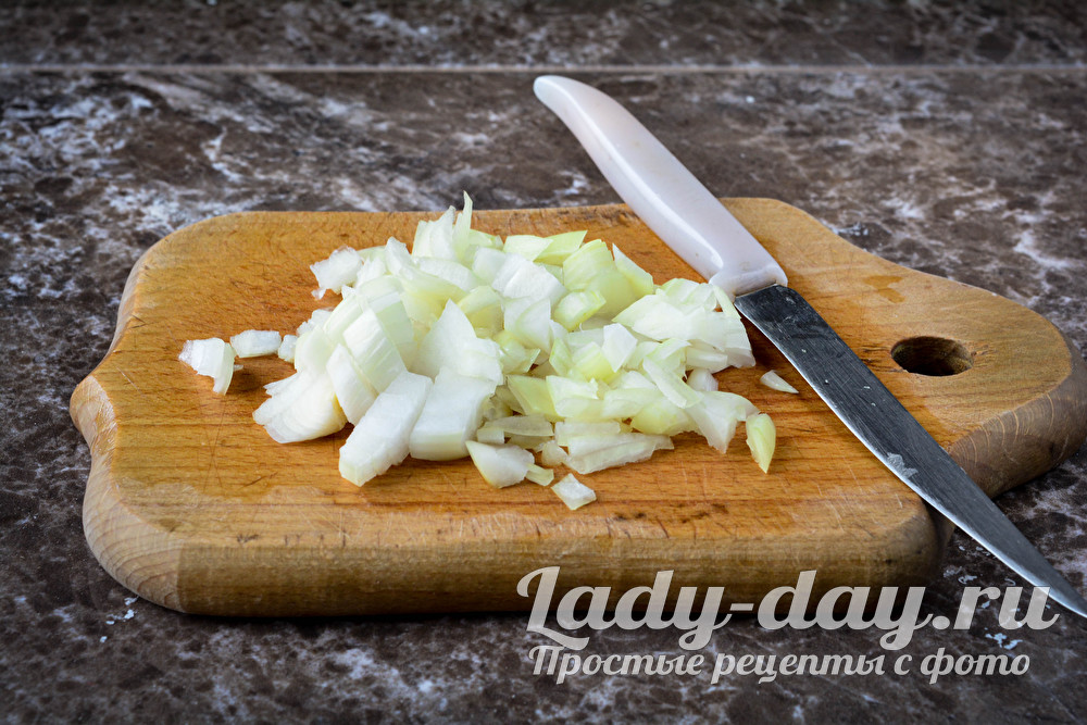 Нарезать лук