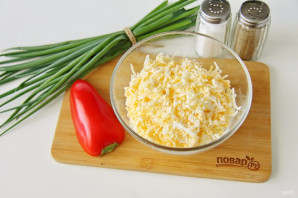 Каллы из сыра - фото шаг 3