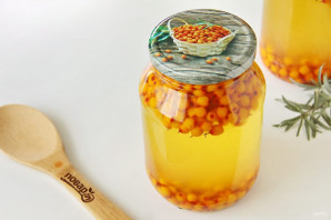 Компот из облепихи на зиму - фото шаг 4