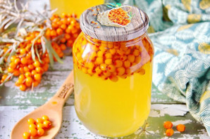 Компот из облепихи на зиму - фото шаг 7