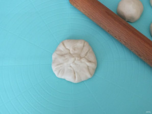 Лепешки с сыром и творогом на сковороде - фото шаг 8