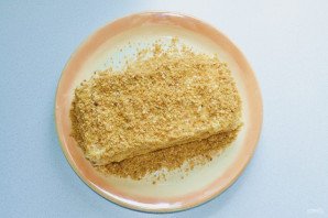 Медовик без раскатывания коржей - фото шаг 17