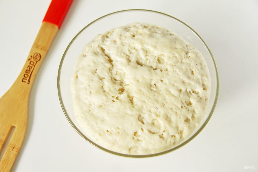 Дрожжевое тесто для пиццы