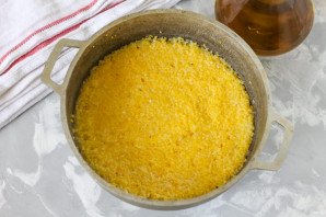 Оладьи из кукурузной крупы - фото шаг 3