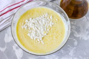 Оладьи из кукурузной крупы - фото шаг 6