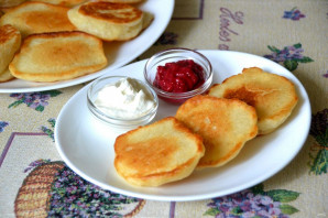 Оладьи на сыворотке без яиц - фото шаг 8