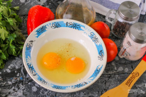 Омлет для похудения - фото шаг 2