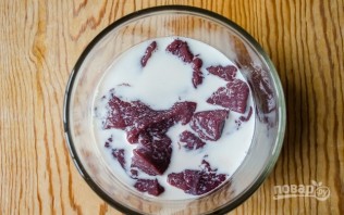 Печень говяжья в сметане - фото шаг 3