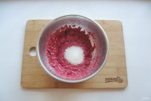 Песочный пирог с клюквой - фото шаг 8