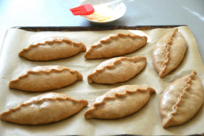 Пирожки из цельнозерновой муки - фото шаг 11