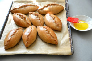 Пирожки из цельнозерновой муки - фото шаг 12