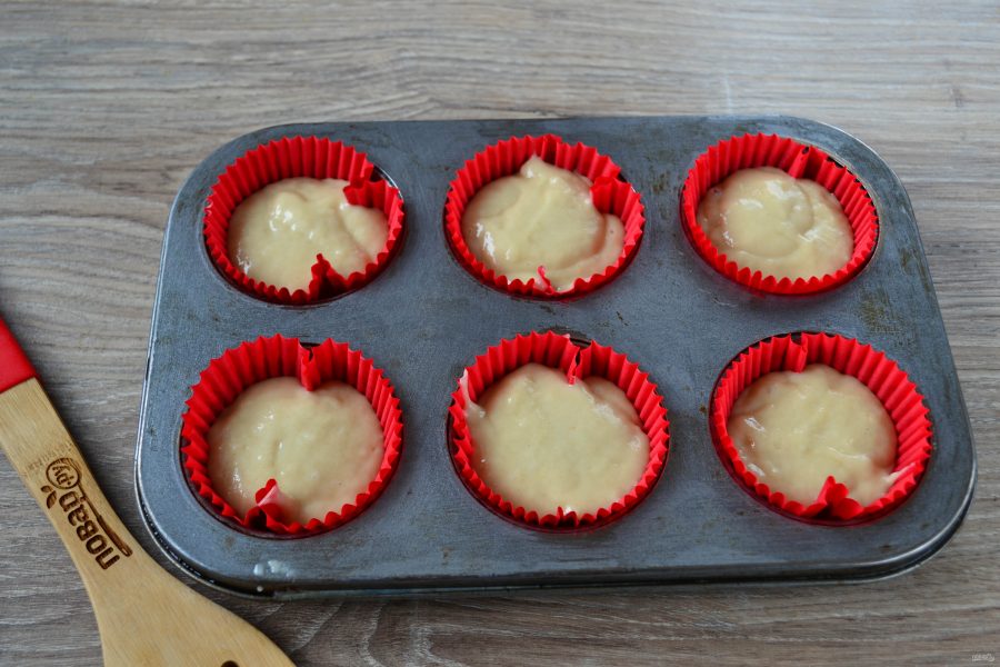 Приготовление кексиков