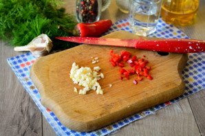 Салат из сырой картошки - фото шаг 4