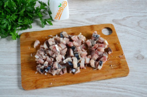 Скумбрия под шубой - фото шаг 2