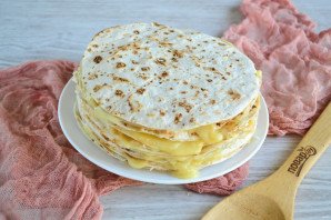 Сладкий торт из лаваша - фото шаг 8