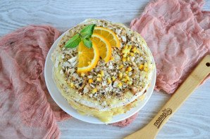 Сладкий торт из лаваша - фото шаг 10