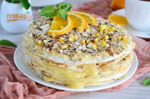 Сладкий торт из лаваша - фото шаг 11