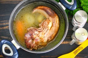 Заливное из языка на Новый год Крысы - фото шаг 3