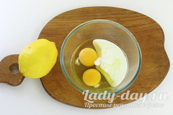 кефир и яйца