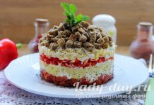 Салат «Морская феерия» — покорит всех гостей