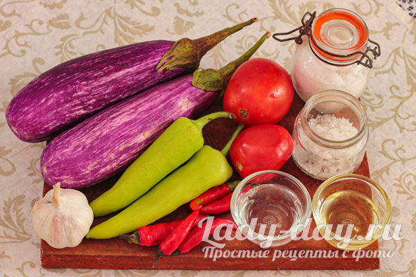 Как приготовить салат «Кобра» из баклажанов на зиму