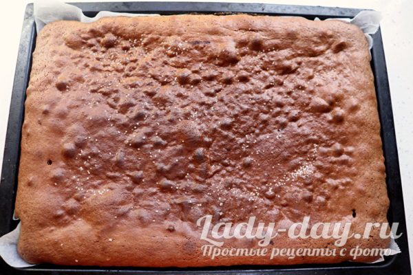 медовый корж