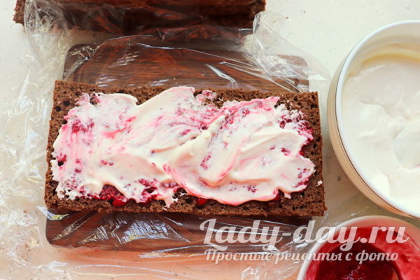 крем в торте