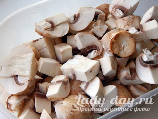 шампиньоны