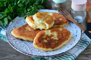 Пирожки с картошкой по бабушкиному рецепту - фото шаг 15