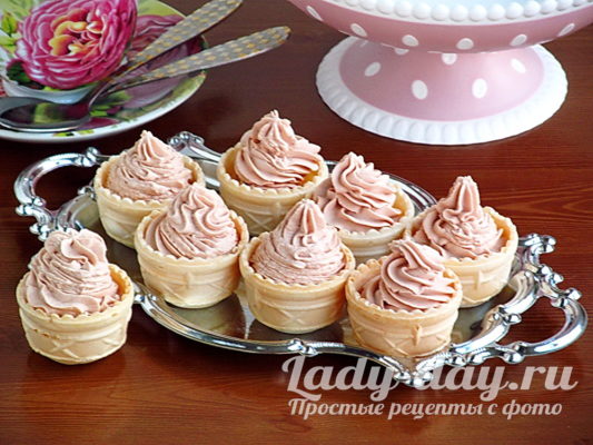 шоколадный десерт