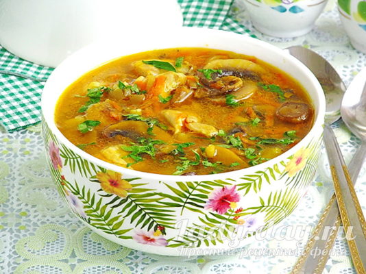 гороховый суп с курицей рецепт с фото пошагово