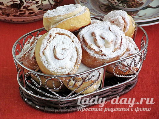 Творожное печенье Розочки с безе, рецепт с фото пошагово