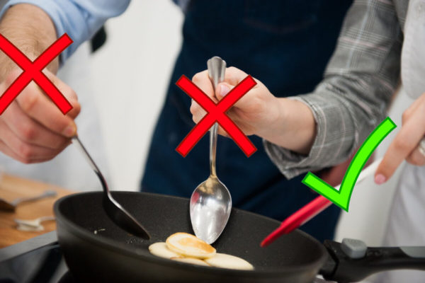 Антипригарная посуда: как правильно пользоваться ею, чтобы не повредить покрытие