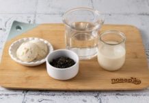 Чай с мороженым