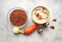 Каша «Солдатская» с тушенкой из гречки