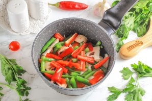 Японский суп с лососем - фото шаг 3