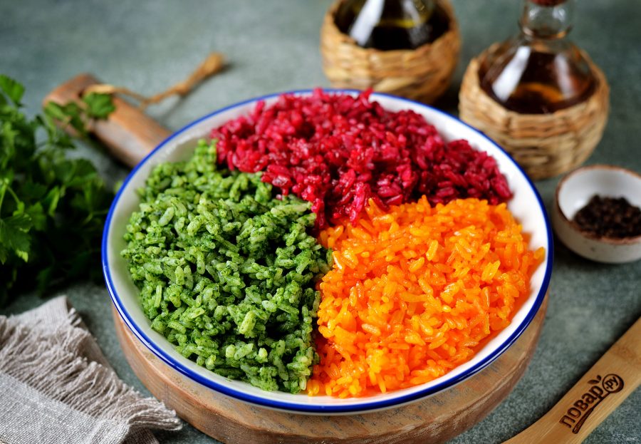 Цветной рис