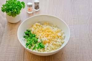 Крабовые трубочки с сыром - фото шаг 3