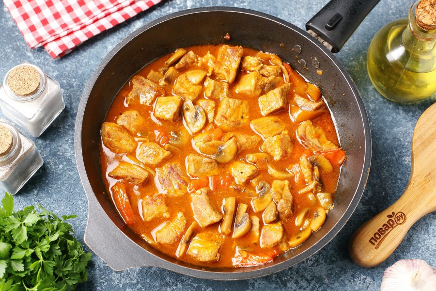 Тушеное мясо