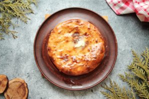 Осетинский пирог с картошкой и сулугуни - фото шаг 10