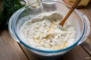 Хачапури на молоке с сыром - фото шаг 4