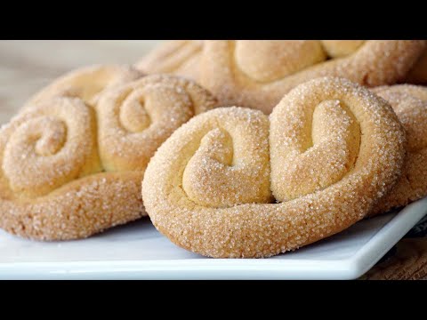 Видео рецепт Крендельки с сахаром из песочного теста
